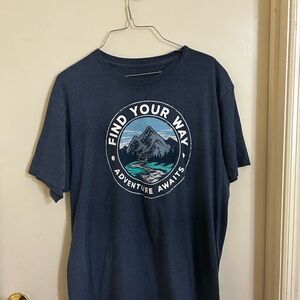 Sonoma Navy Blue “Find Your Way” Graphic Tee